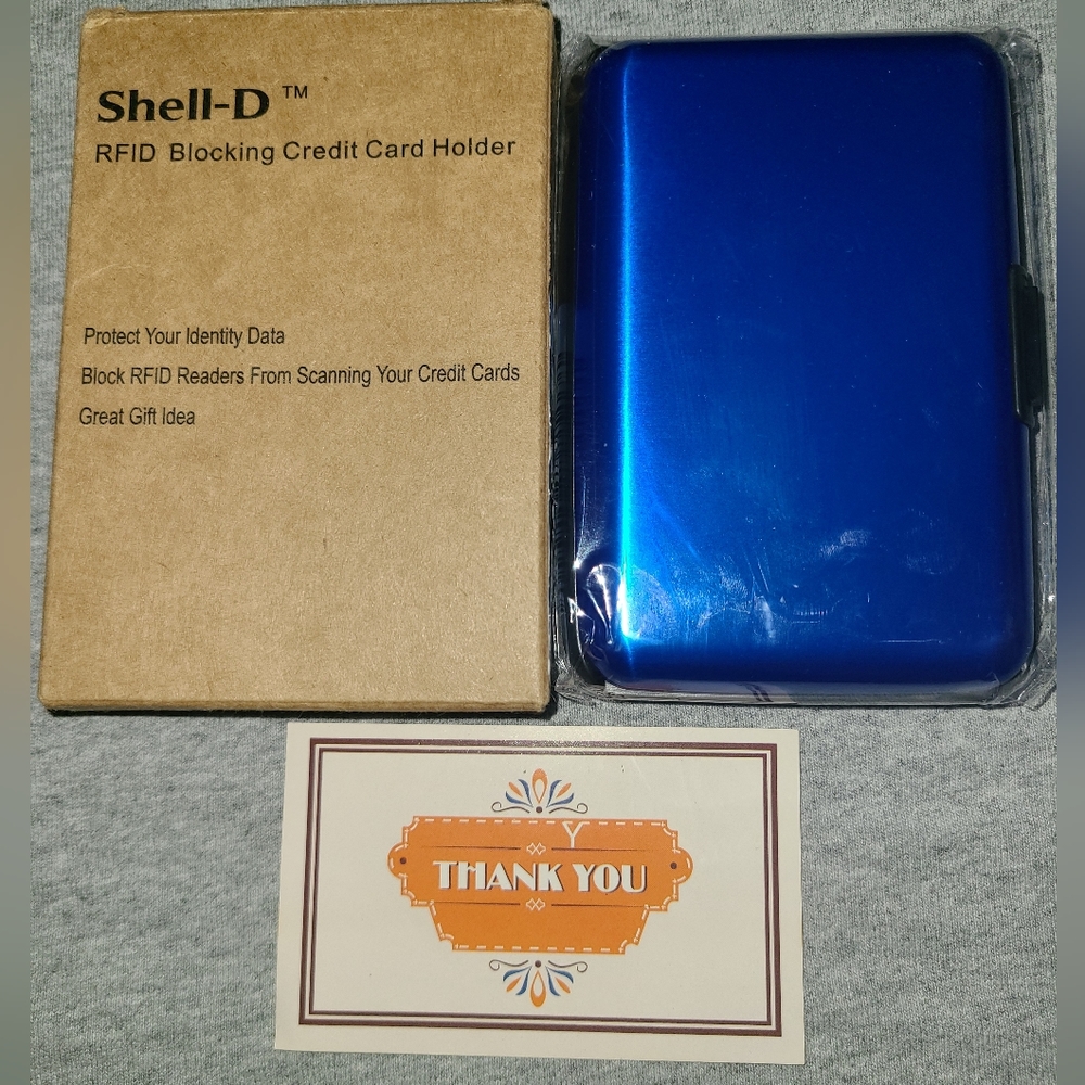 New Shell-D Blue Card Protecter Case